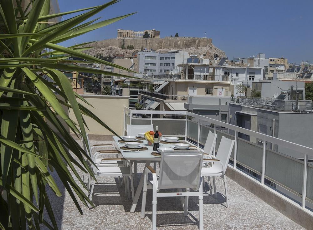 Acropolis View Penthouse Apartment By Ghh Athens Luaran gambar